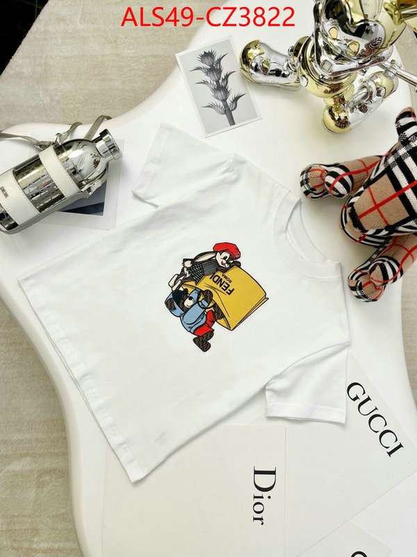 Kids clothing-Fendi fake ID: CZ3822 $: 49USD