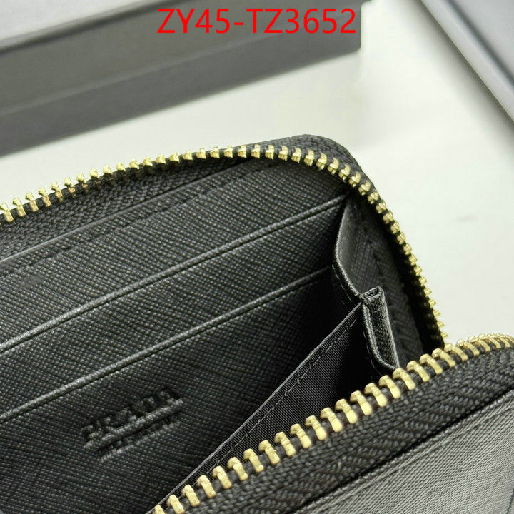 Prada Bags(4A)-Wallet wholesale replica ID: TZ3652 $: 45USD,