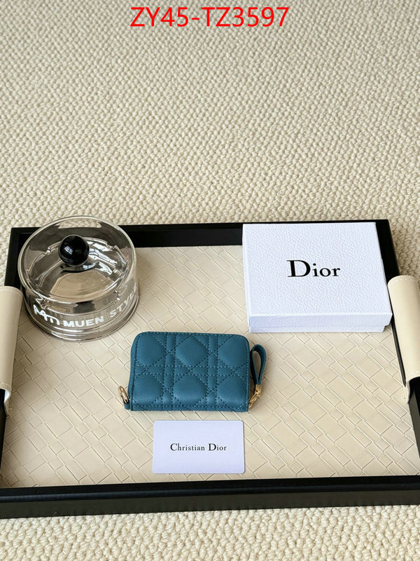 Dior Bags(4A)-Wallet- new designer replica ID: TZ3597 $: 45USD,