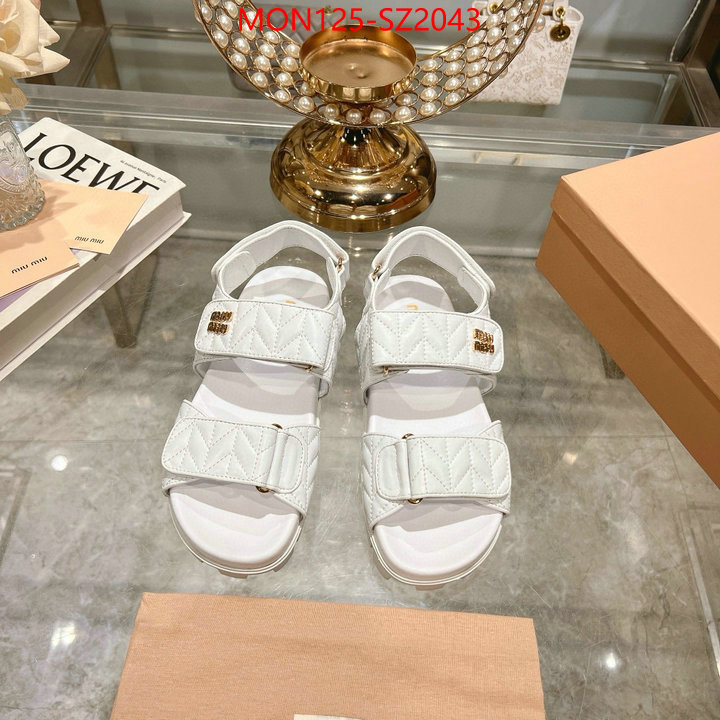 Women Shoes-Miu Miu where can you buy replica ID: SZ2043 $: 125USD