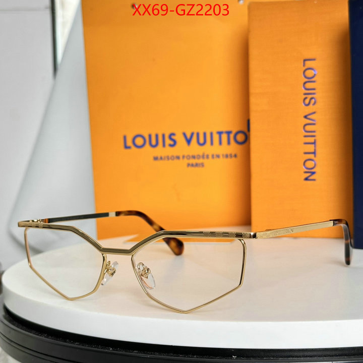 Glasses-LV luxury cheap ID: GZ2203 $: 69USD