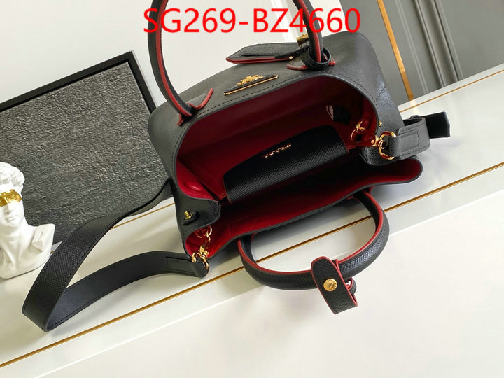 Prada Bags(TOP)-Handbag- first top ID: BZ4660 $: 269USD,