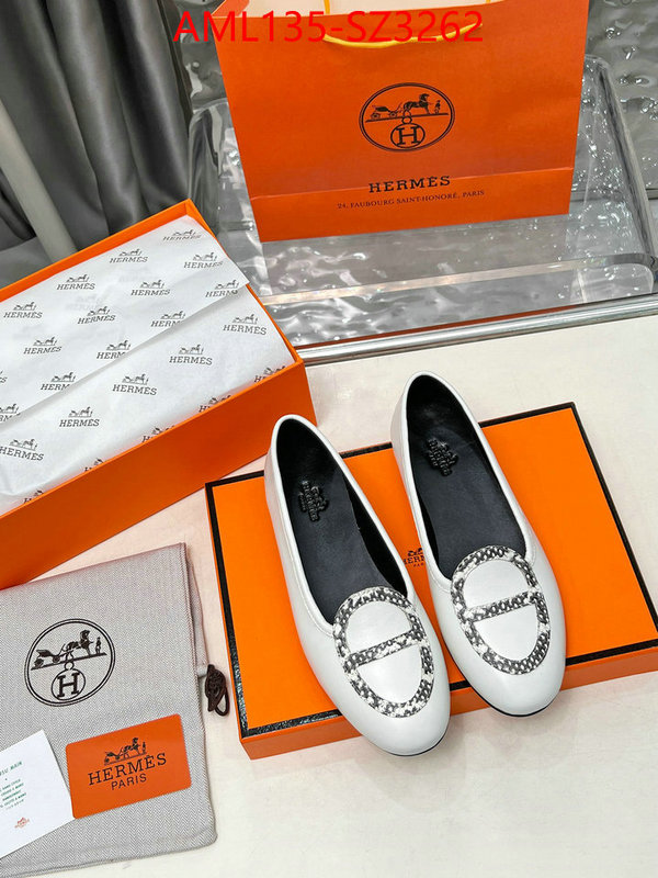 Women Shoes-Hermes aaaaa class replica ID: SZ3262 $: 135USD
