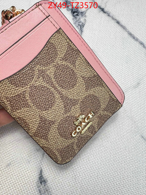 Coach Bags(4A)-Wallet perfect ID: TZ3570 $: 49USD,