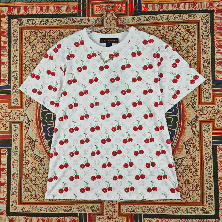 Clothing-LV replica 2024 perfect luxury ID: CK6145 $: 75USD