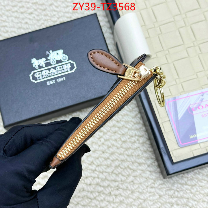 Coach Bags(4A)-Wallet high quality replica ID: TZ3568 $: 39USD,