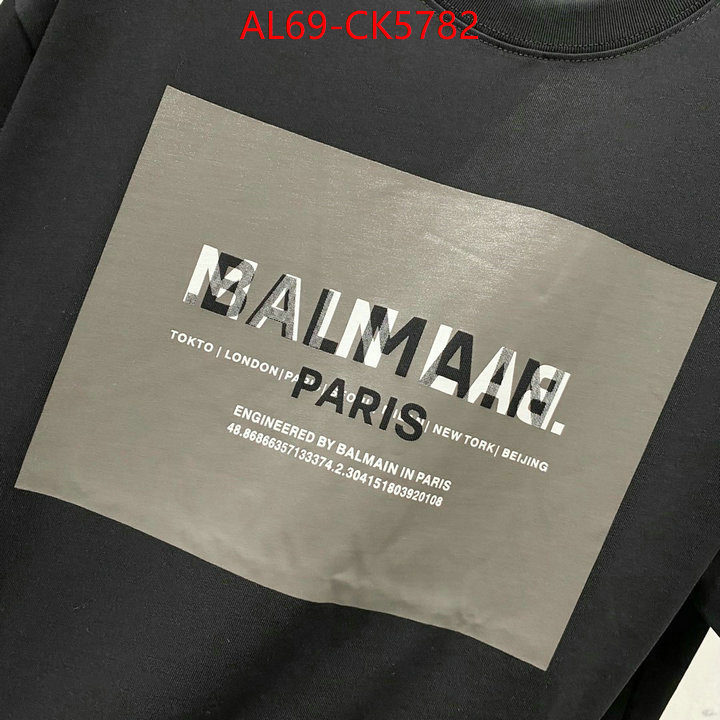 Clothing-Balmain best knockoff ID: CK5782 $: 69USD