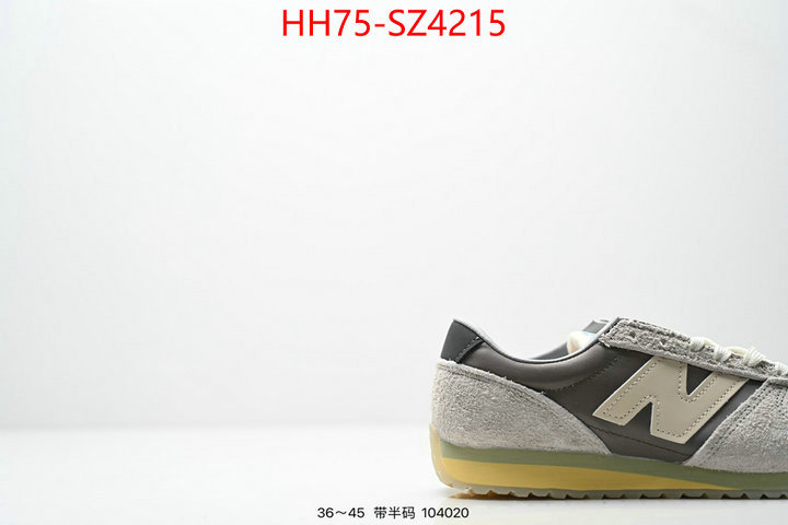 Men Shoes-New Balance where can you buy replica ID: SZ4215 $: 75USD