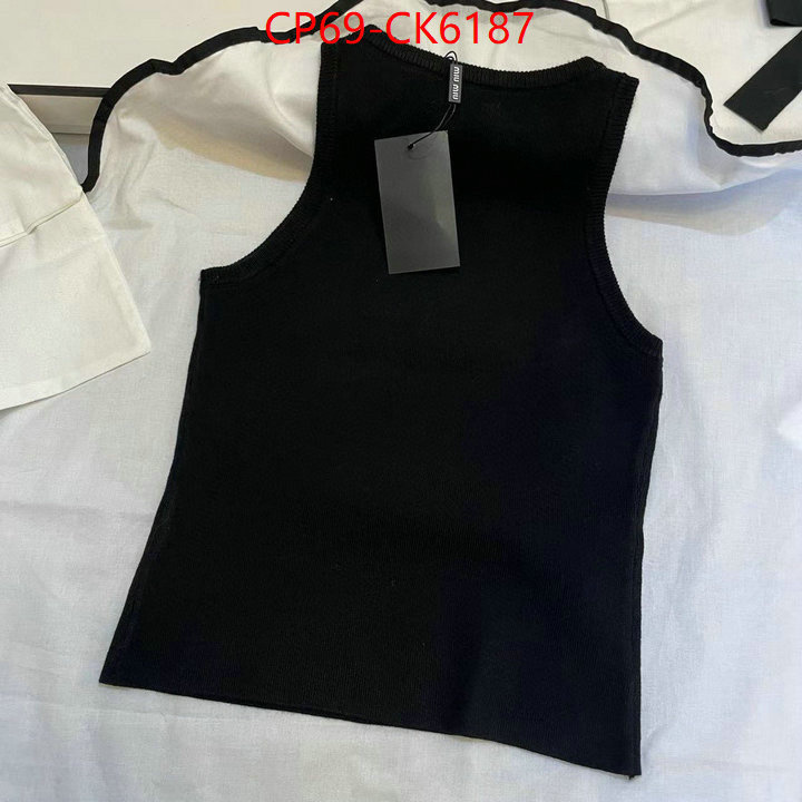 Clothing-MIU MIU 2024 aaaaa replica 1st copy ID: CK6187 $: 69USD