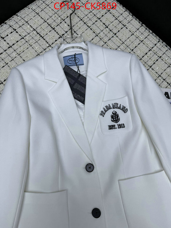 Clothing-Prada only sell high-quality ID: CK5869 $: 145USD