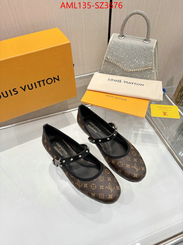 Women Shoes-LV 1:1 replica wholesale ID: SZ3676 $: 135USD