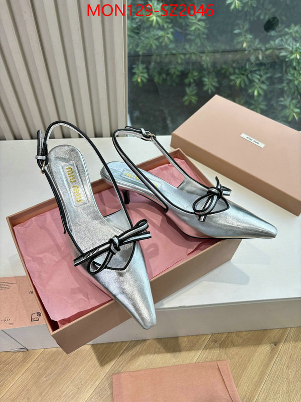 Women Shoes-Miu Miu 1:1 replica ID: SZ2046 $: 129USD