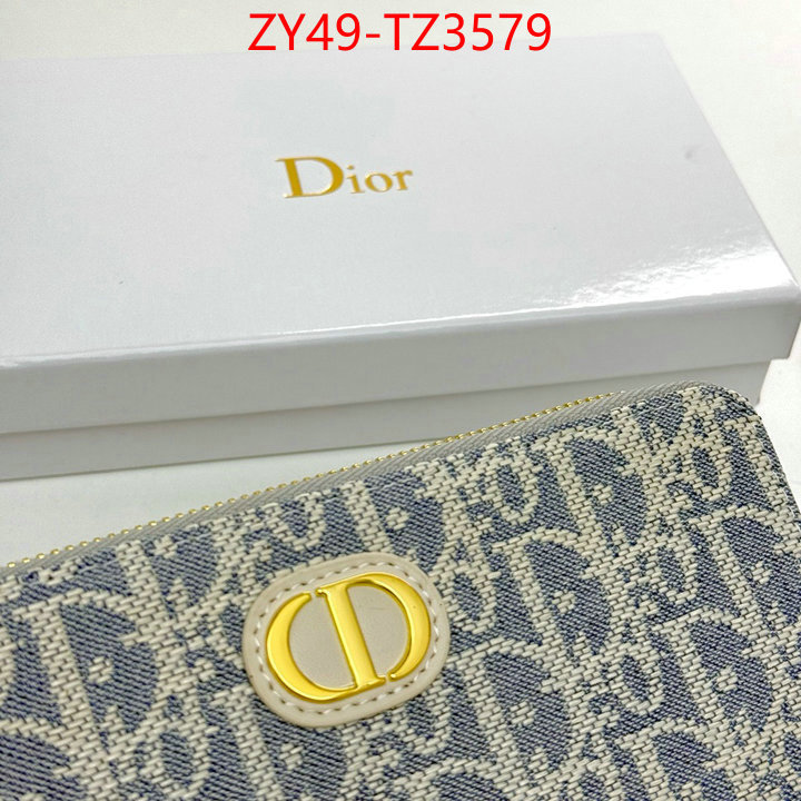 Dior Bags(4A)-Wallet- replica best ID: TZ3579 $: 49USD,