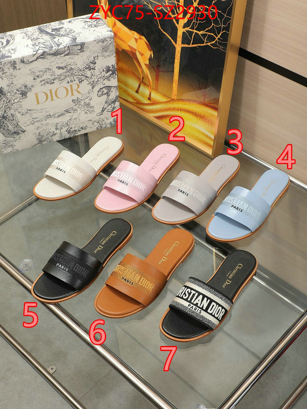 Women Shoes-Dior shop the best high authentic quality replica ID: SZ2930 $: 75USD