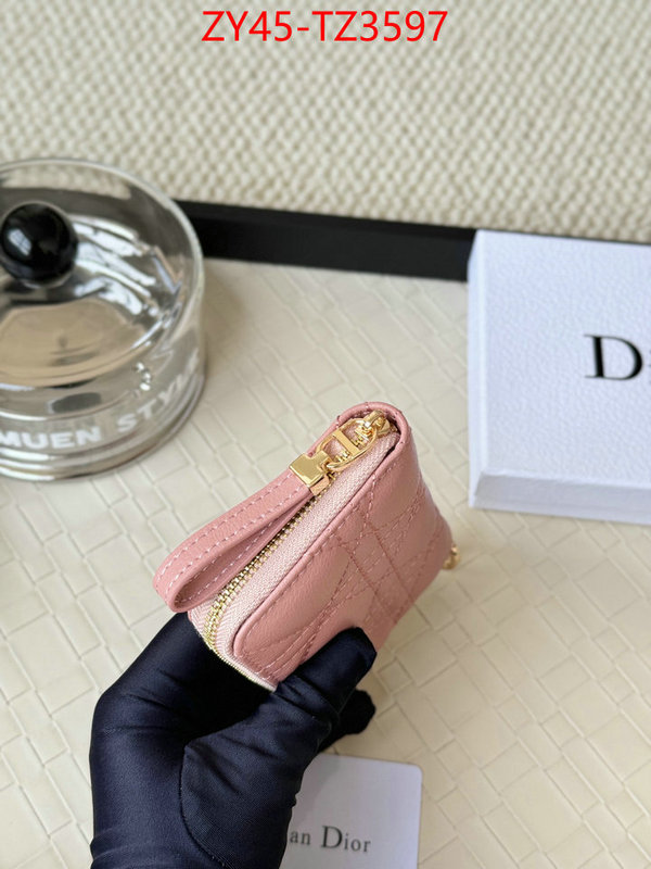Dior Bags(4A)-Wallet- new designer replica ID: TZ3597 $: 45USD,