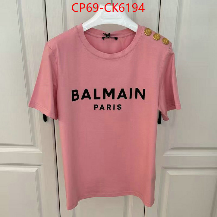 Clothing-Balmain buy cheap ID: CK6194 $: 69USD