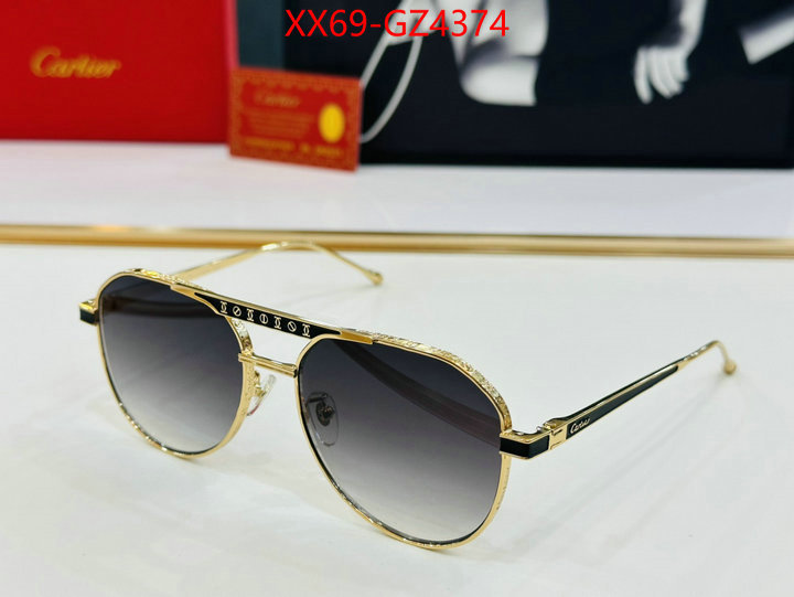 Glasses-Cartier buy high-quality fake ID: GZ4374 $: 69USD