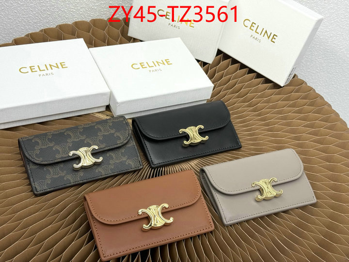 CELINE Bags(4A)-Wallet what is top quality replica ID: TZ3561 $: 45USD,
