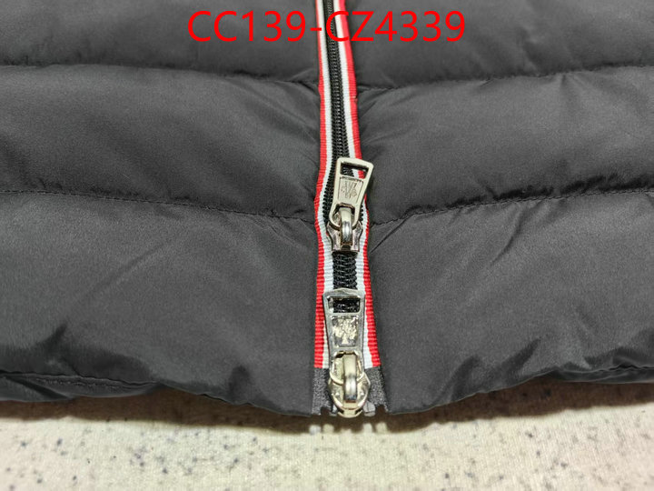 Down jacket Men-Moncler 2024 perfect replica designer ID: CZ4339 $: 139USD