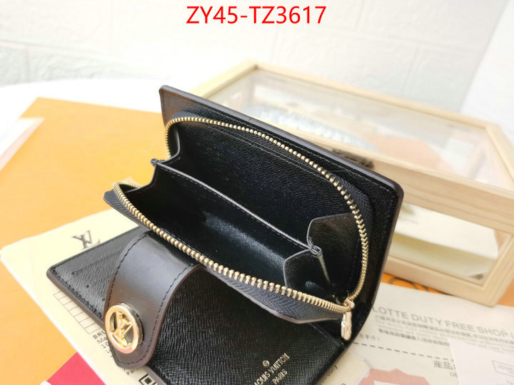 LV Bags(4A)-Wallet designer ID: TZ3617 $: 45USD,