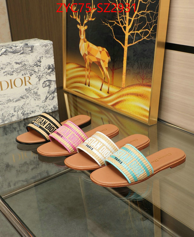 Women Shoes-Dior styles & where to buy ID: SZ2931 $: 75USD