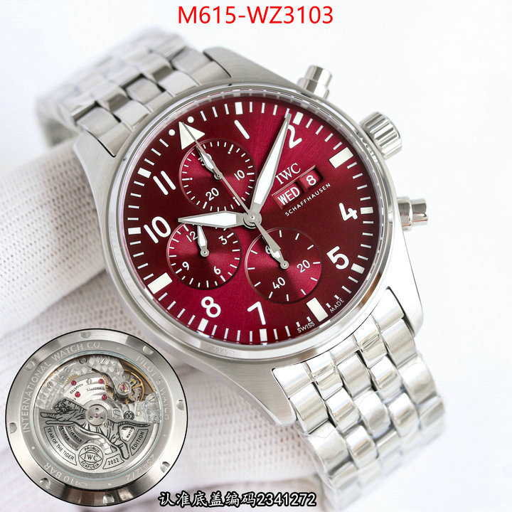 Watch(TOP)-IWC best website for replica ID: WZ3103 $: 615USD