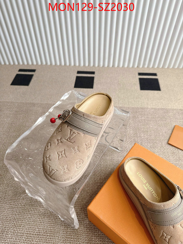 Women Shoes-LV designer wholesale replica ID: SZ2030 $: 129USD