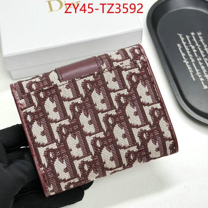 Dior Bags(4A)-Wallet- top quality website ID: TZ3592 $: 45USD,