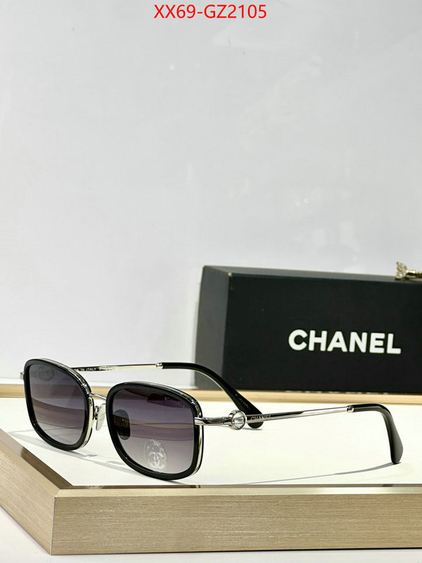 Glasses-Chanel wholesale replica ID: GZ2105 $: 69USD