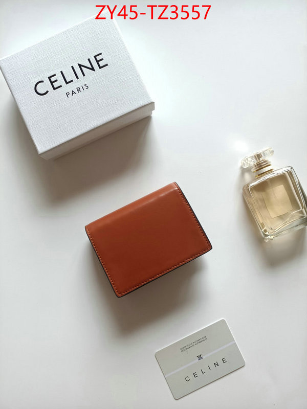 CELINE Bags(4A)-Wallet wholesale 2024 replica ID: TZ3557 $: 45USD,