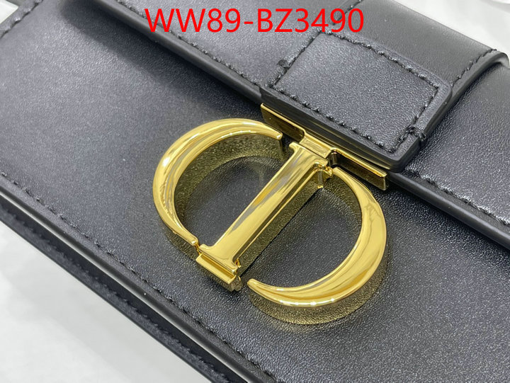Dior Bags(4A)-Crossbody- outlet 1:1 replica ID: BZ3490 $: 89USD,
