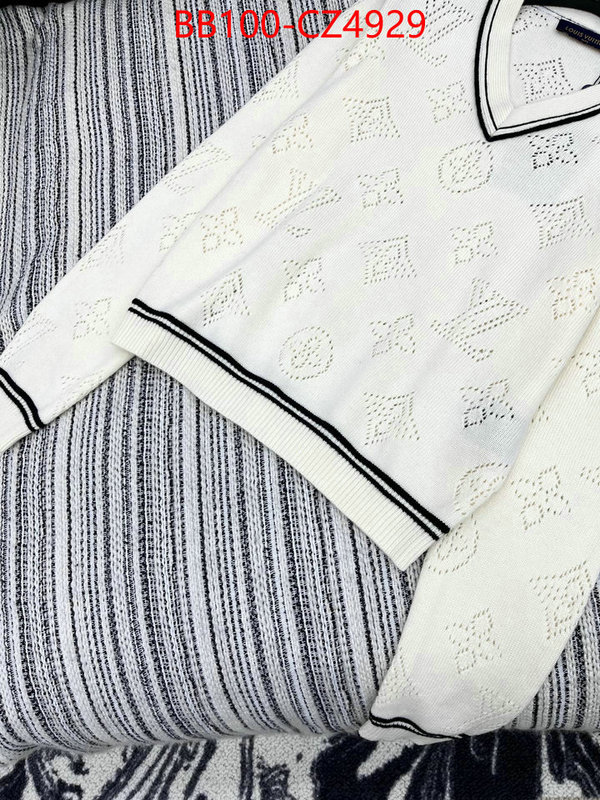 Clothing-LV 2024 perfect replica designer ID: CZ4929 $: 100USD