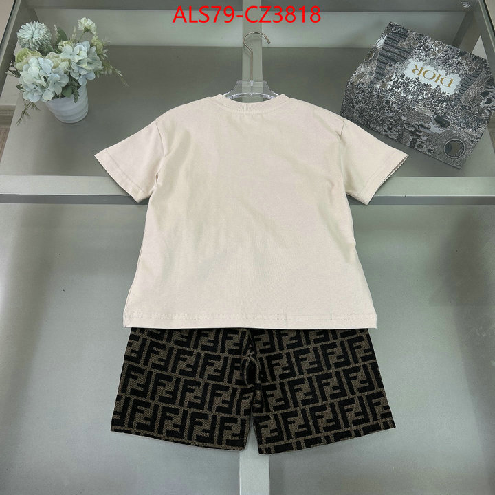 Kids clothing-Fendi unsurpassed quality ID: CZ3818 $: 79USD