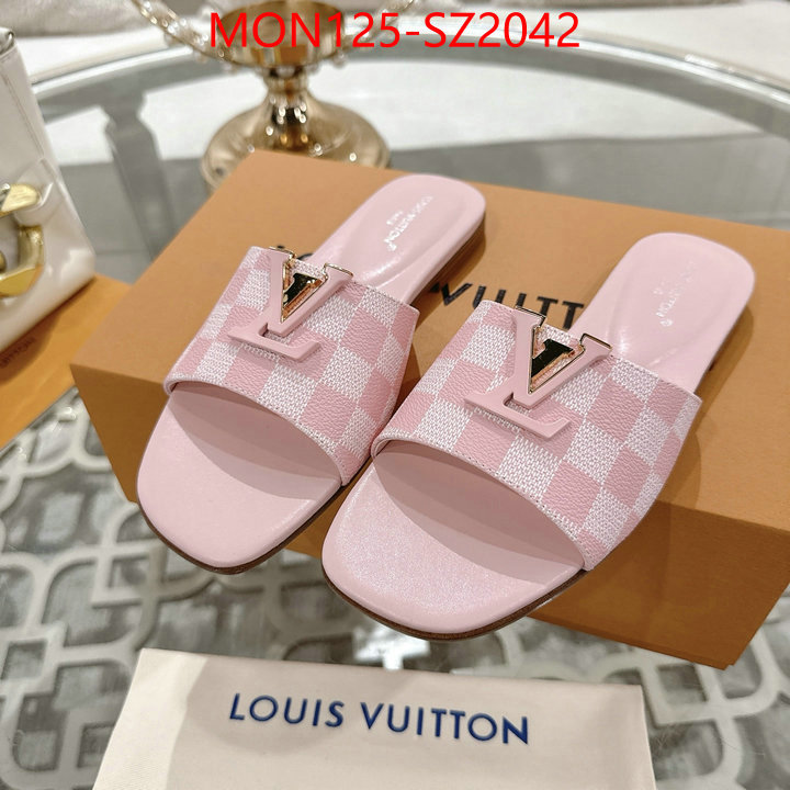 Women Shoes-LV high quality replica designer ID: SZ2042 $: 125USD