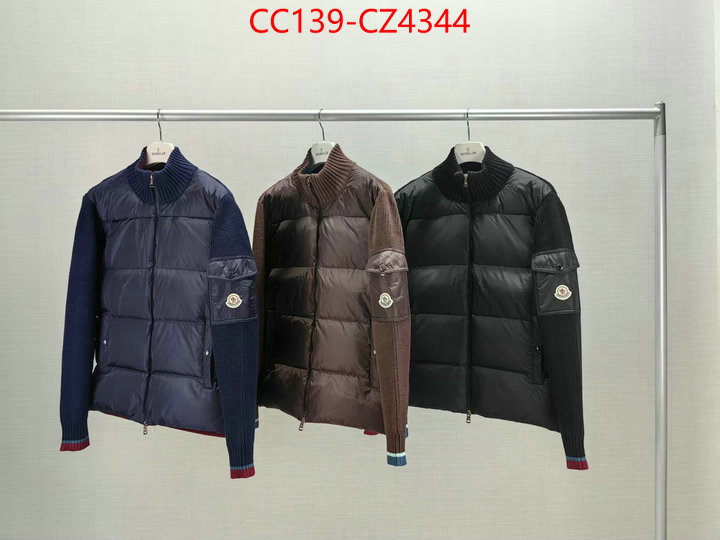 Down jacket Men-Moncler wholesale ID: CZ4344 $: 139USD