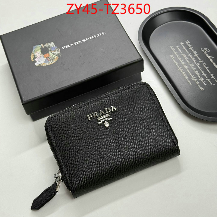Prada Bags(4A)-Wallet top quality replica ID: TZ3650 $: 45USD,