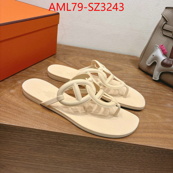 Women Shoes-Hermes designer 1:1 replica ID: SZ3243 $: 79USD