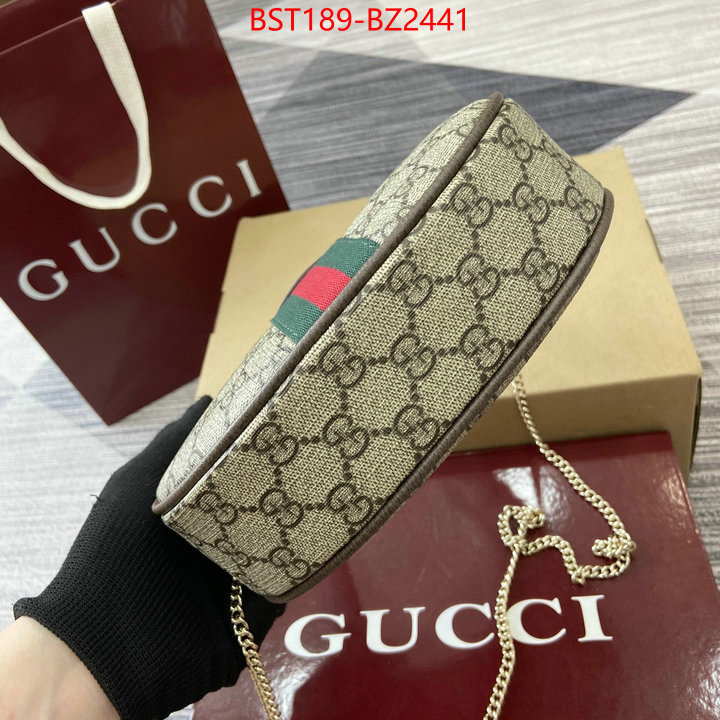 Gucci Bags(TOP)-Crossbody- replica best ID: BZ2441 $: 189USD,