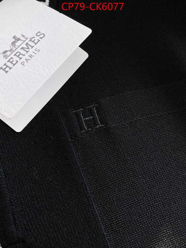 Clothing-Hermes replica 1:1 high quality ID: CK6077 $: 79USD