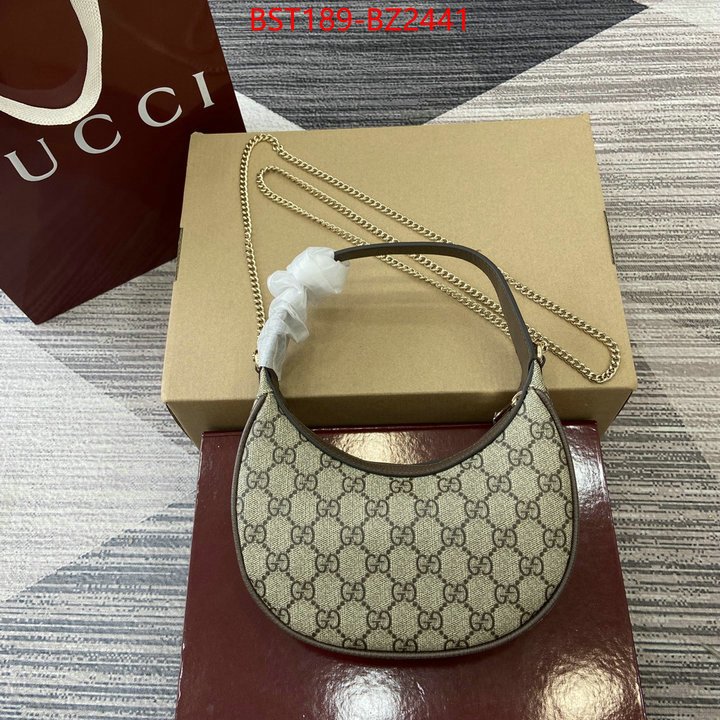 Gucci Bags(TOP)-Crossbody- replica best ID: BZ2441 $: 189USD,