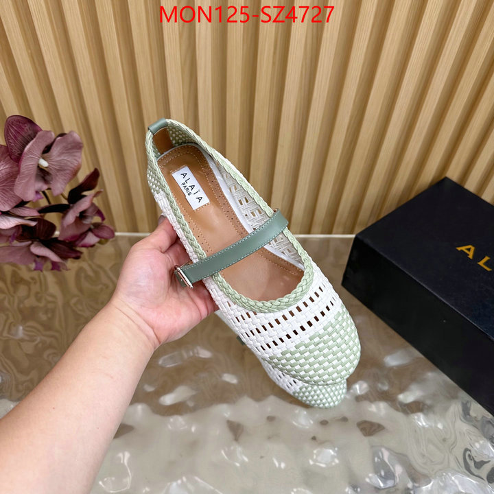 Women Shoes-ALAIA high quality perfect ID: SZ4727 $: 125USD