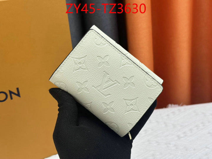 LV Bags(4A)-Wallet where to buy replicas ID: TZ3630 $: 45USD,
