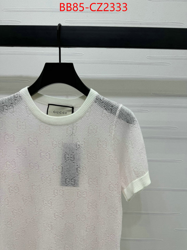 Clothing-Gucci wholesale imitation designer replicas ID: CZ2332 $: 85USD