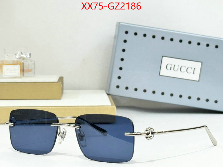 Glasses-Gucci 2024 aaaaa replica 1st copy ID: GZ2186 $: 75USD