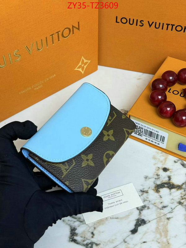 LV Bags(4A)-Wallet where to buy replicas ID: TZ3609 $: 35USD,