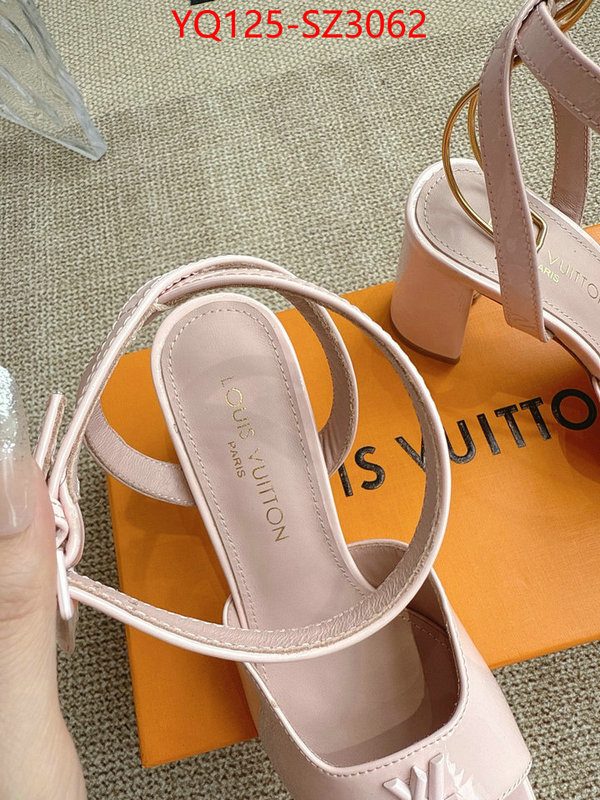 Women Shoes-LV wholesale designer shop ID: SZ3062 $: 125USD