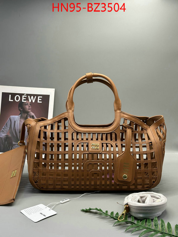 Miu Miu Bags(4A)-Handbag- what is a counter quality ID: BZ3504 $: 95USD,