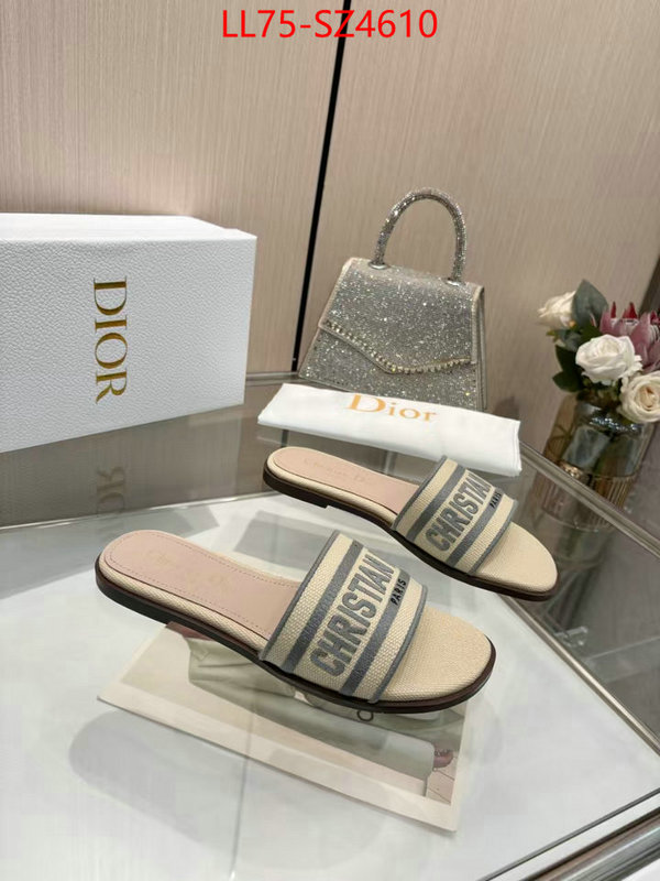 Women Shoes-Dior highest product quality ID: SZ4610 $: 75USD