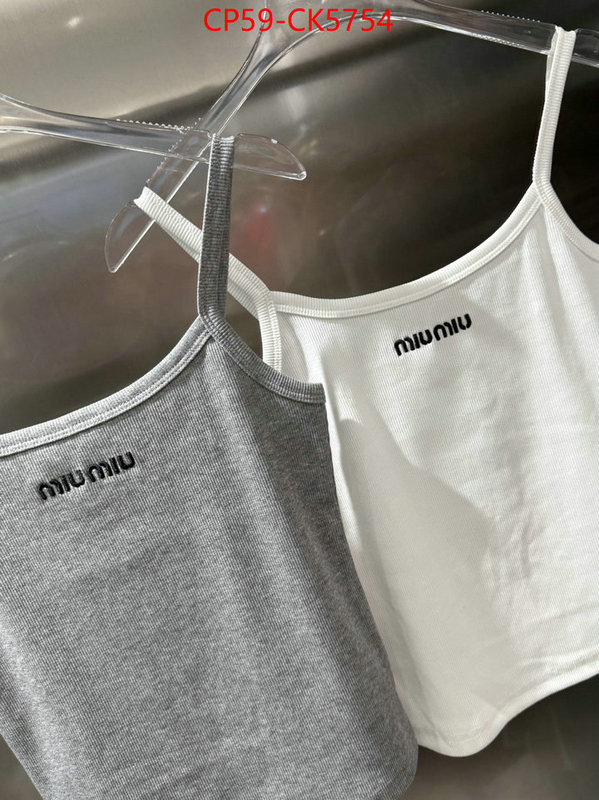 Clothing-MIU MIU the highest quality fake ID: CK5754 $: 59USD