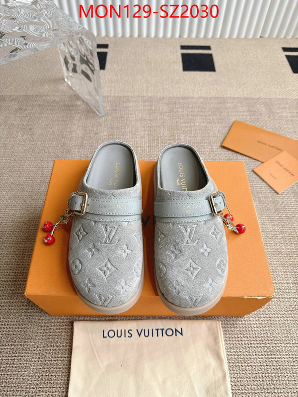 Women Shoes-LV designer wholesale replica ID: SZ2030 $: 129USD